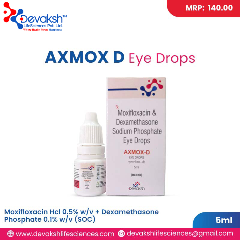 AXMOX D Eye Drops