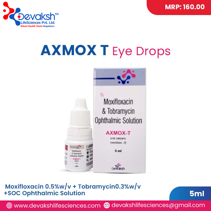 AXMOX T Eye Drops