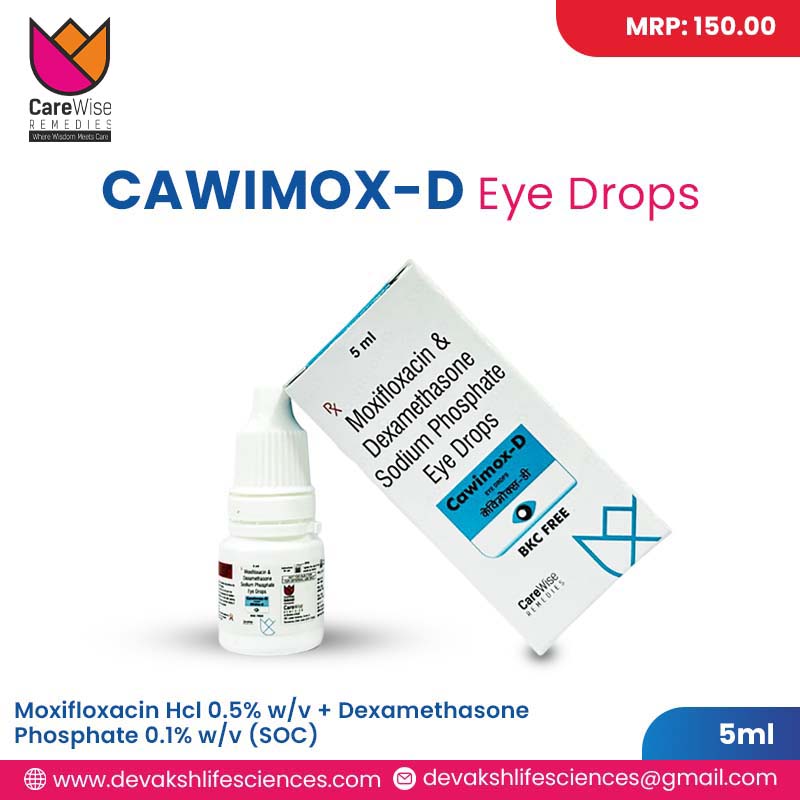 CAWIMOX-D Eye Drops