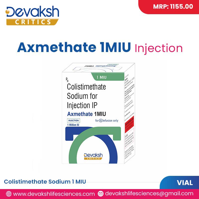 Colistimethate Sodium for injection I MIU