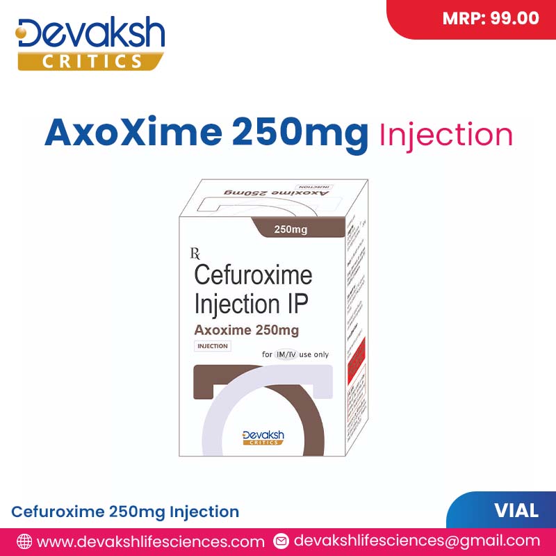 AxoXime 250mg Injection